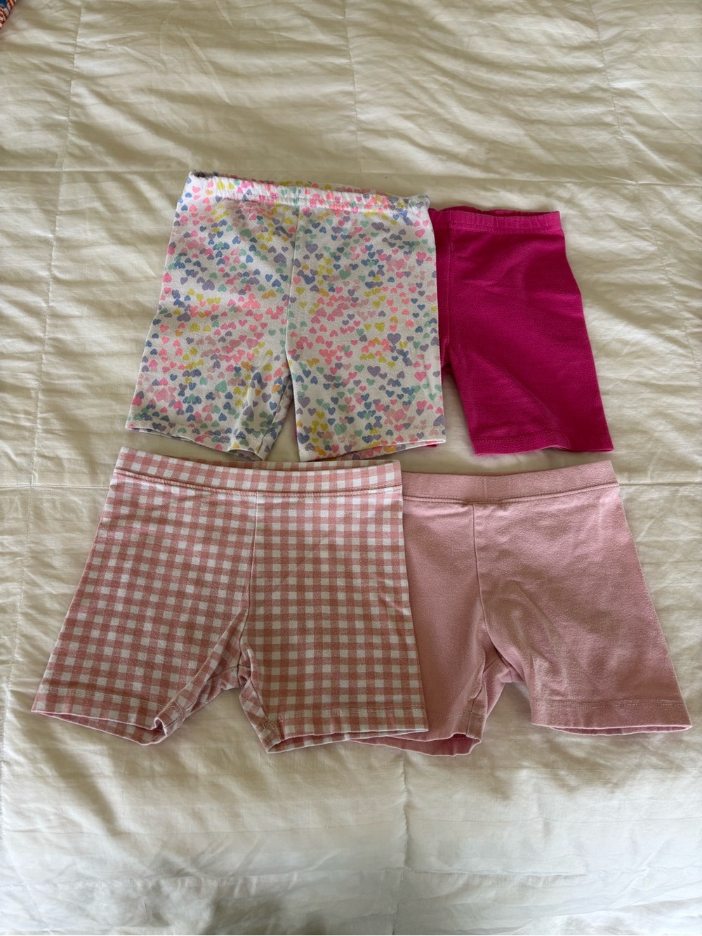 Girls 4T Biker Shorts Elastic Waist pull on Old Navy Garanimals